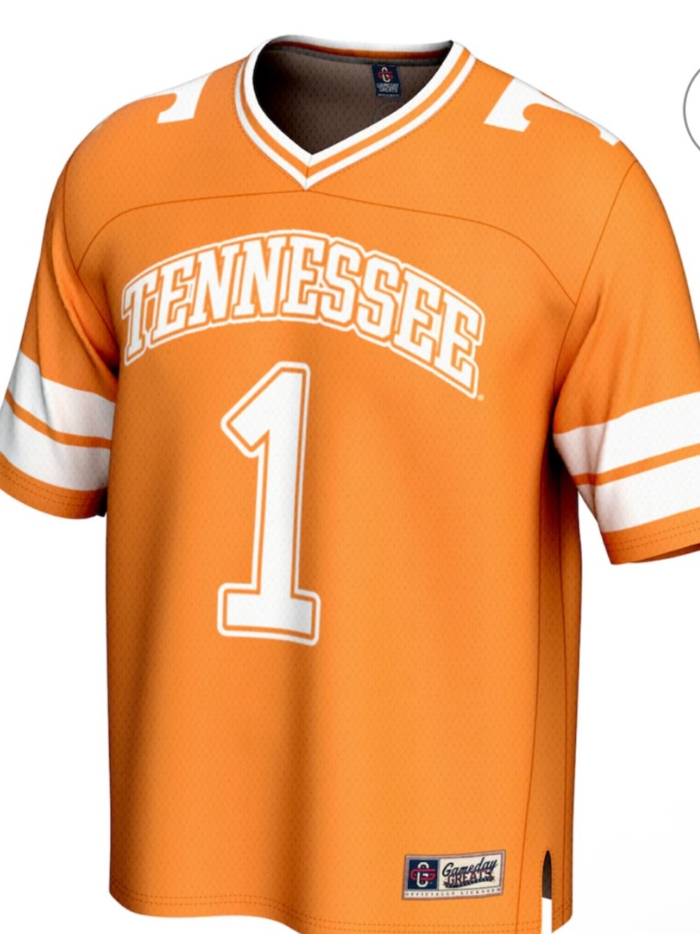 Tennessee Orange Jersey - LG- New With Tags- Gameday Greats